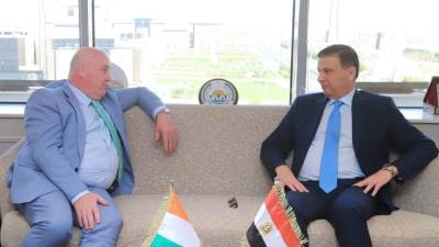 وزير الزراعة يبحث مع نظيره الأيرلندي التعاون ويستعرضان فرص الشراكة في الأمن الغذائي