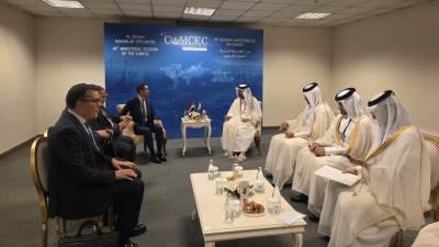 وزير الاستثمار يبحث مع وزير التجارة التركي تعزيز التبادل التجاري إلى 15 مليار دولار