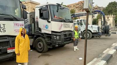 شركة الصرف الصحى بالقاهرة الكبرى ترفع درجة الاستعداد تحسبا لسقوط أمطار