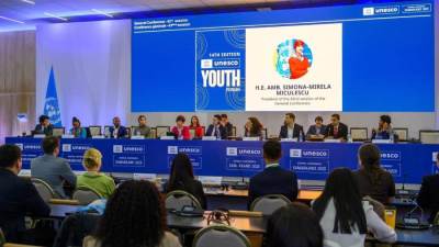 الطالب محمد نجيب من جامعة المنيا يمثل مصر في المنتدى الـ14 لشباب اليونسكو بأوزبكستان