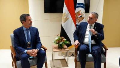 وزير البترول والثروة المعدنية يبحث تعزيز الشراكات مع رؤساء وقادة شركات الطاقة العالمية