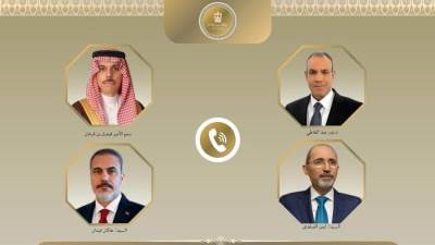 اتصالات لوزير الخارجية مع نظرائه في السعودية والأردن وتركيا حول التطورات الإقليمية