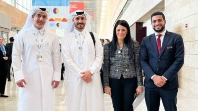 "المشاط" تعقد عددًا من اللقاءات الثنائية لبحث تعزيز العلاقات المشتركة مع شركاء التنمية