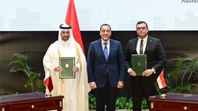 شراكة استثمارية مصرية قطرية لتنمية وتطوير منطقة "علم الروم" بمطروح