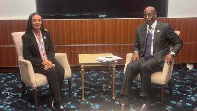 وزيرة التضامن الاجتماعي تلتقي مساعد المفوض السامي للاجئين لشؤون العمليات بالأمم المتحدة