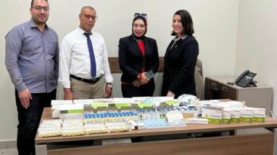 جمارك مطار الاسكندرية الدولي تضبط محاولة تهريب كميه من الادوية البشرية