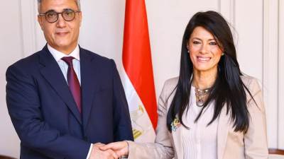 وزيرة التخطيط والتعاون الدولي تبحث مع السفير الجزائري بالقاهرة استعدادات انعقاد الدورة التاسعة للجنة العليا المشتركة المصرية الجزائرية ومنتدى الأعمال