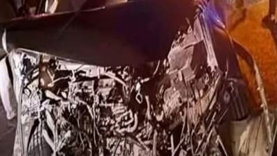 إصابة المطرب إسماعيل الليثي ووفاة 3 أشخاص في حادث مروع بالمنيا