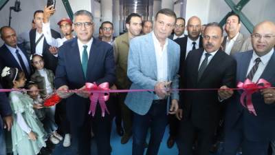 وزير الزراعة ومحافظ الجيزة يفتتحان فعاليات المهرجان الدولي للتمور في دورته الثامنة بالواحات البحرية في حضور محافظ الشرقية ونواب بعض المحافظين