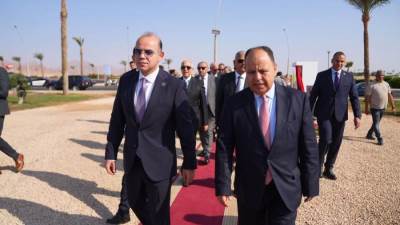 رئيس هيئة الرقابة المالية وقيادات قطاع التأمين يزرعون مجموعة أشجار بمدينة شرم الشيخ كمساهمة في خفض الانبعاثات الكربونية