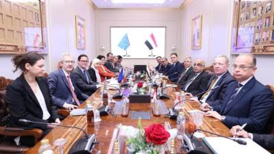 وزير العدل يستقبل رئيس وكالة الاتحاد الأوروبي للتعاون القضائي في المسائل الجنائية