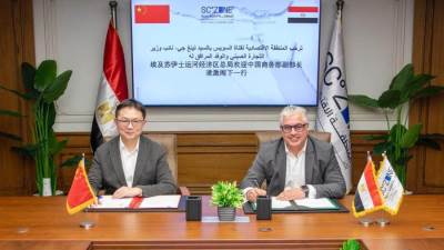 رئيس اقتصادية قناة السويس يستقبل وفدًا اقتصاديًا صينيًا رفيع المستوى برئاسة نائب وزير التجارة بجمهورية الصين الشعبية