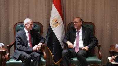 وزير العمل يبحث مع سفير ألبانيا سبل تعزيز التعاون المشترك وتوقيع مذكرة تفاهم بين البلدين