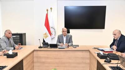 سويلم يتابع موقف مشروع المسار الناقل لمياه الصرف الزراعي لمحطة المعالجة في الدلتا الجديدة بنسبة تنفيذ ٨٥%