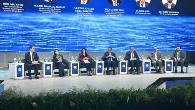 الهيئة العامة للتأمين الصحي الشامل تشارك في جلسة بالمؤتمر العالمي للسكان والصحة والتنمية البشرية عن نجاح تنفيذ الاستراتيجية الوطنية للصحة