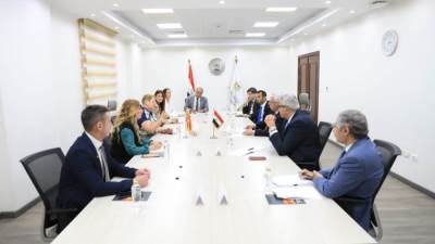 وزير التعليم العالي يبحث سبل التعاون مع وزيرة التعليم والعلوم وسفيرة دولة مقدونيا الشمالية بالقاهرة