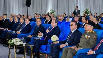 الرئيس السيسى يشهد افتتاح عدد من المحطات البحرية بالمنطقة الاقتصادية لقناة السويس