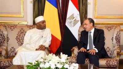 وزير الخارجية والهجرة يستقبل نظيره التشادي لبحث سبل تعزيز العلاقات الثنائية