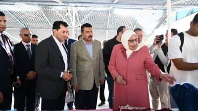 وزير الرياضة يتفقد فعاليات الاتحاد العام لمراكز شباب مصر بمركز شباب الشيخ زايد في الإسماعيلية