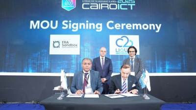 المختبر التنظيمي التابع للرقابة المالية يوقع 3 بروتوكولات تعاون مع شركات تكنولوجية رائدة لدعم الابتكار