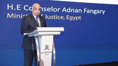 وزير العدل يشهد إطلاق فعالية ينظمها البنك الدولي بعنوان "الابتكار في العدالة في مصر"