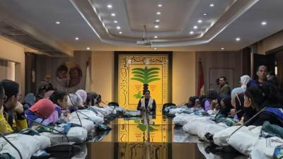 رئيسة المجلس القومي للطفولة والأمومة تصطحب أطفال حلايب وشلاتين والوادي الجديد لزيارة مقر المجلس ومتحف الحضارة المصرية والعاصمة الجديدة