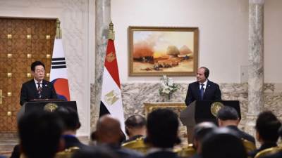 رئيس كوريا الجنوبية: التعاون مع مصر وثيق ويقوم على الاحترام المتبادل