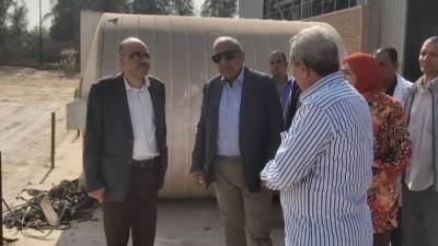 وزير الكهرباء يتفقد مجمع الوحدات التكنولوجية التابع لهيئة المواد النووية بمنطقة أنشاص