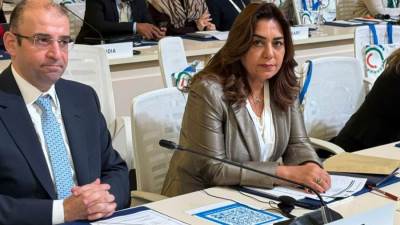 وزيرة التنمية المحلية والقائم بأعمال وزير البيئة تشارك في الدورة الحادية والعشرين لمؤتمر (اليونيدو) بالرياض 