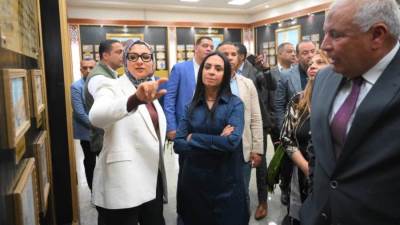 وزيرة التضامن الاجتماعي تتفقد العاصمة الإدارية الجديدة لمحافظة الوادي الجديد 