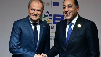 رئيس الوزراء يلتقي نظيره البولندي