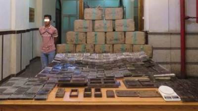 ضبط شحنة مخدرات «طن حشيش» فى الرمل بمحافظة الإسكندرية