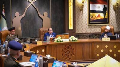 الرئيس السيسي يشهد اختبارات كشف الهيئة للطلبة المُتقدمين للالتحاق بالأكاديمية العسكرية المصرية والكليات العسكرية