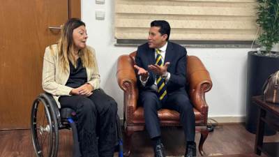  المشرف العام على "القومي للأشخاص ذوي الإعاقة" تبحث مع وزير الشباب والرياضة في اجتماع إمكانية دمج احتفالية اليوم العالمي لذوي الإعاقة