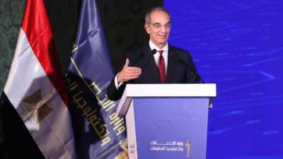 وزير الاتصالات وتكنولوجيا المعلومات يشهد ختام النسخة الأولى لمسابقة "ديجيتوبيا" "DIGITOPIA" أكبر مسابقة معلوماتية في مصر