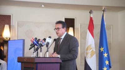 وزير الصحة يشارك في افتتاح أسبوع البحث والابتكار بين مصر والاتحاد الأوروبي