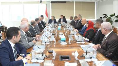 وزير الإسكان ومحافظ الدقهلية يتابعان عددآ من الملفات المشتركة