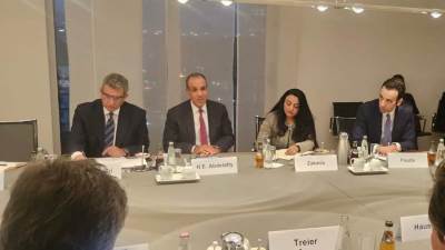 وزير الخارجية يشارك في منتدى أعمال لغرفة الصناعة والتجارة واتحاد الصناعات الألمانية