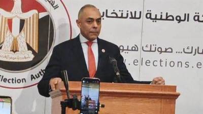 الهيئة الوطنية للانتخابات تعقد مؤتمرا صحفيا لمتابعة التصويت فى إعادة 19 دائرة