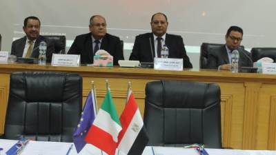 نائب وزير الزراعة يفتتح ورشة عمل حول صحة التربة ومجابهة التغيرات المناخية بالتعاون مع "إيكاردا" بمركز البحوث الزراعية