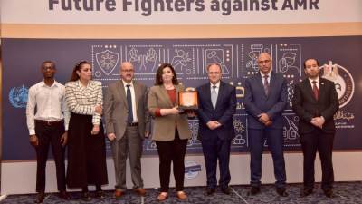 رئيس هيئة الدواء يشارك في ختام برنامج "Future Fighters" ويُشيد بدور الطلاب في مواجهة مقاومة المضادات الحيوية