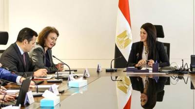 وزيرة التخطيط تلتقي بعثة صندوق النقد الدولي لعرض تطورات الإصلاحات الاقتصادية والهيكلية ونموذج النمو ضمن «السردية الوطنية للتنمية الاقتصادية»