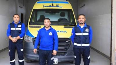 محافظ الجيزة : تشغيل نقطة إسعاف الودي بطاقة ٢٦ سيارة إسعاف مزودين بتجهيزات العناية المركزة المتنقلة