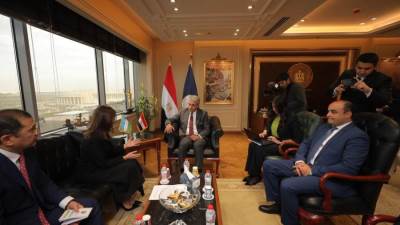 وزير السياحة يستقبل رئيس إدارة الاقتصاد الإبداعي والسياحة في رئاسة أوزبكستان وصندوق تنمية الثقافة والفنون