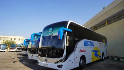 النقل: انطلاقة كبيرة وقفزات هائلة يشهدها أسطول نقل الركاب والبضائع بالشركات التابعة للشركة القابضة للنقل البحري والبري