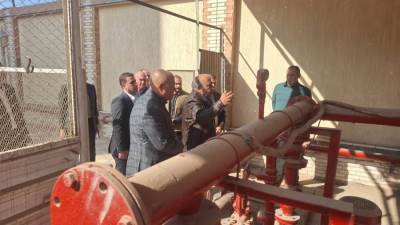 وزير الكهرباء والطاقة المتجددة يتفقد قطاع شبكات المدن الجديدة بمدينة العاشر من رمضان بمحافظة الشرقية