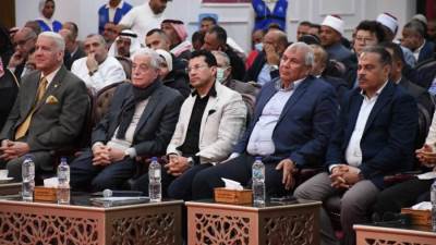 وزير الشباب ومستشار رئيس الجمهورية ومحافظي الوادي الجديد والشرقية يشهدون ندوة عن الأمن القومي