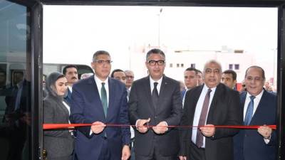وزير التموين ومحافظ الجيزة ورئيس مدينة الإنتاج الإعلامي يفتتحون الفرع الرابع لمنافذ «كاري أون» بمقر المدينة