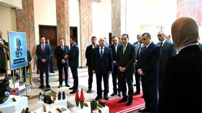 رئيس الوزراء يفتتح مصنع إنتاج الطلمبات الغاطسة بشركة قها للصناعات الكيماوية التابعة لوزارة الإنتاج الحربي