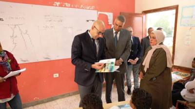وزير التعليم ومحافظ أسوان يواصلان جولتهما التفقدية بزيارة المدرسة المصرية اليابانية ومدرسة محمد الدمرداش الابتدائية المشتركة